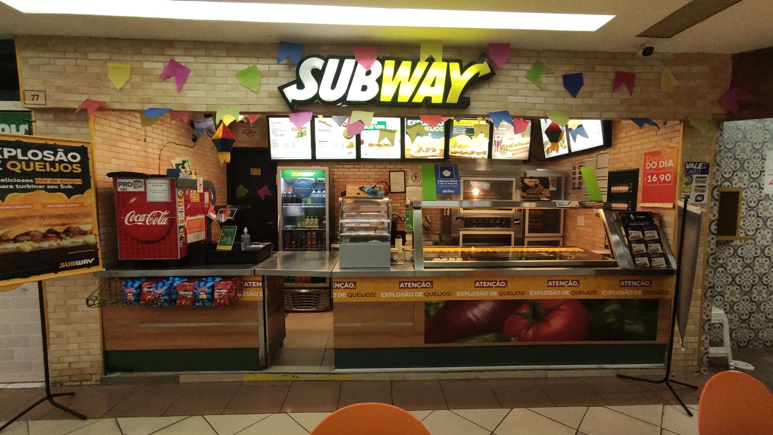 Subway - Shopping do Coração  Shopping em São Bernardo do Campo - SBC